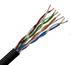 Cat5E UTP 24 AWG 4 Pair PVC cables