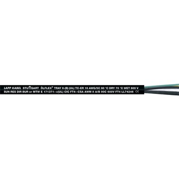 Lapp Kabel 201203 12/3C OLFLEX Tray VTC Flexible Tray Cable TC-ER Black /25ft 
